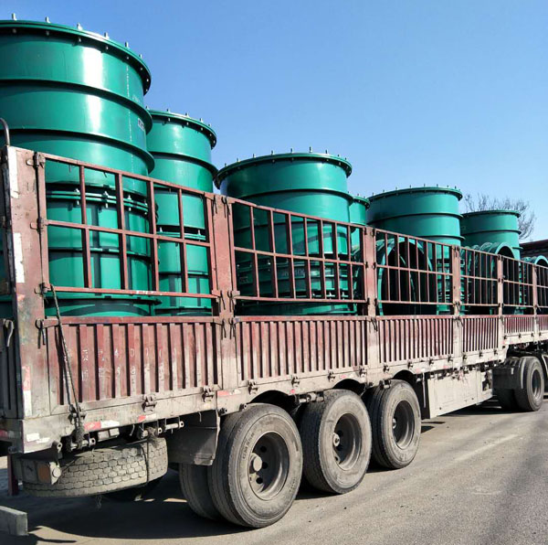 剛性防水套管發貨現場